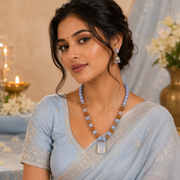Angelite Festive Wear Necklace